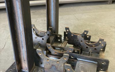 custom steel pipe supports